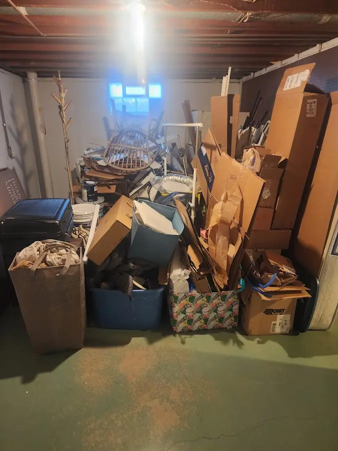 Roll-off dumpster container at job site for Yard Waste Dumpster Rental in Berkeley